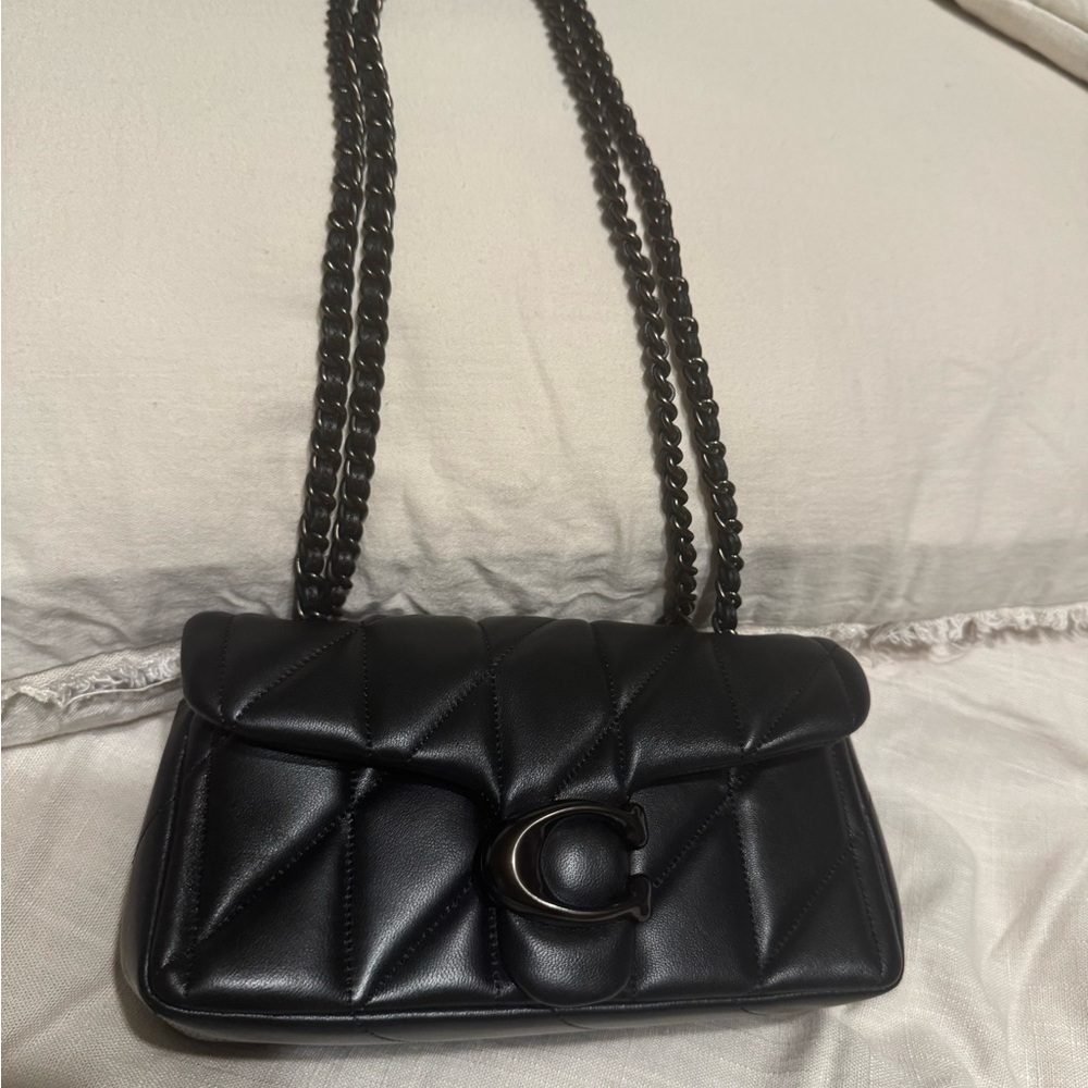 Coach Black Quilted Crossbody Bag